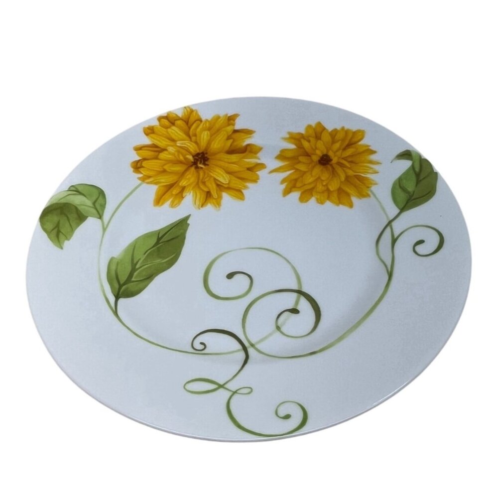 Westbury Court Lyrical Blooms Perennial Sun Flower Dinner Plate 10 3/4"
